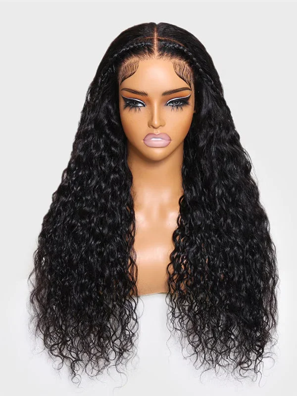 Chinalacewig Tangleless Knotless Boho Box Braided Wig  Human Hair Boho Curls Human Hair Wigs