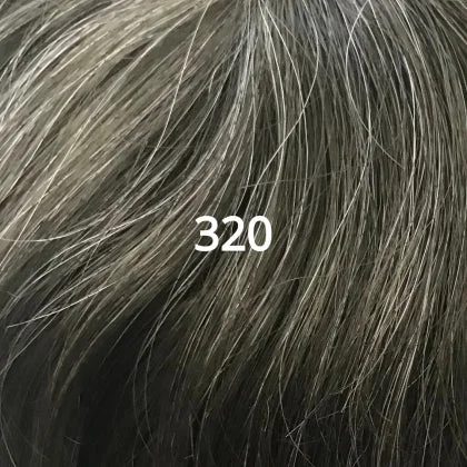 (320) Med/Dark Brown + 20% Grey