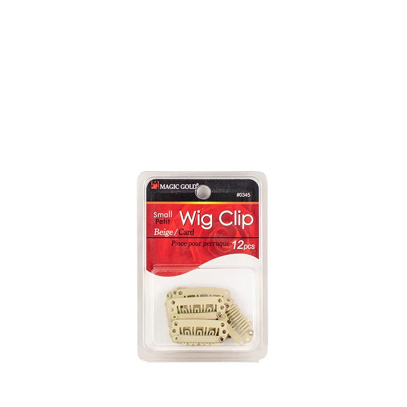 MAGIC BM Wig Clip 12Pcs [SMALL] [BEIGE] #0345