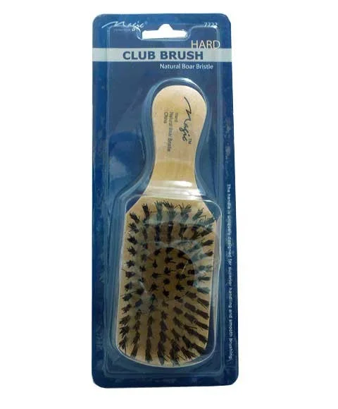 Magic Collection Natural Boar Bristle Hard Club Brush 7722