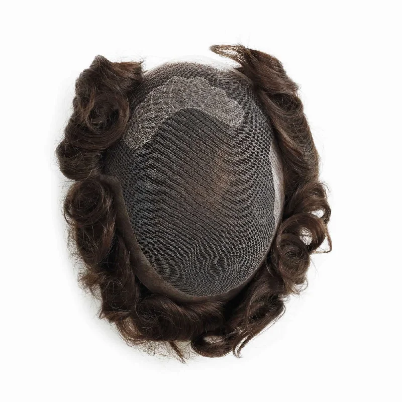 Dennis Lace Human Hair Toupee by Gisela Mayer Menline