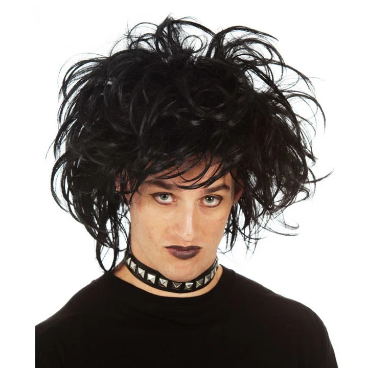 Edward Scissorhands Goth Punk Wig Black