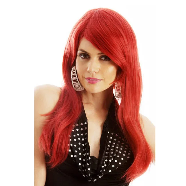 Jessica Rabbit Style Wig Deluxe Red