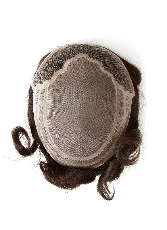 New Universal Lace Human Hair Toupee by Gisela Mayer Menline