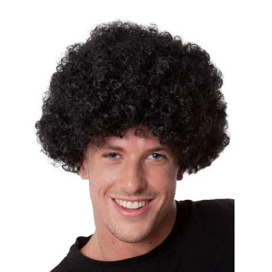 Party Afro Unisex Wig Black