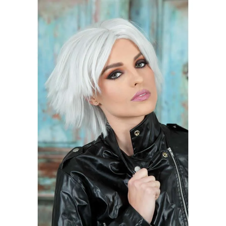 Storm X-Men Style Wig Deluxe Grey