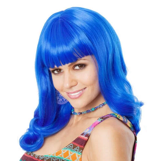 Teenage Dream Katy Perry Wig Blue