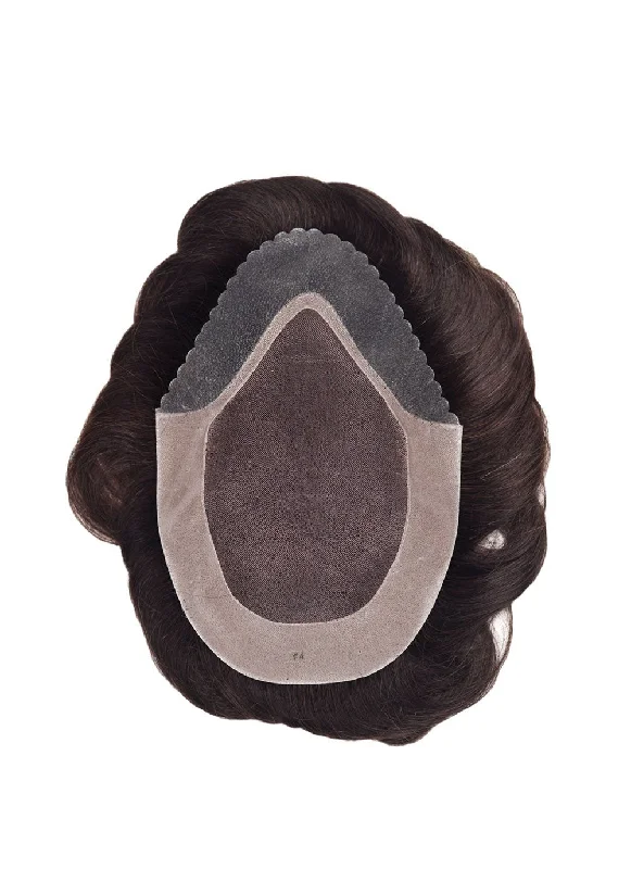 Universal Large Human Hair Toupee by Gisela Mayer Menline