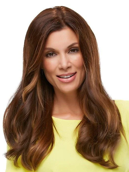 18" Top Form Exclusive Colors by Jon Renau | Remy Human Hair Topper