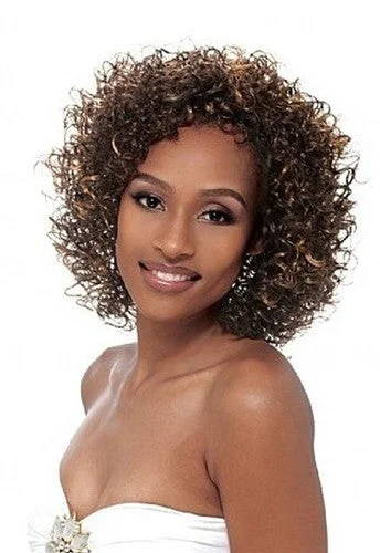 Janet Collection Easy Wear Synthetic Half Wig BRUNA