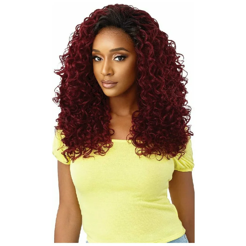 Outre Converti-Cap Synthetic Drawstring Half Wig - Honey Bunches