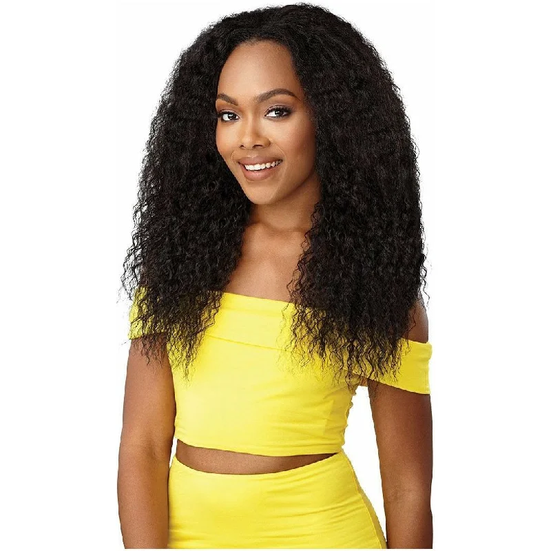 Outre Converti-Cap Synthetic Drawstring Half Wig - Glitz & Glam (DR RED VELVET only)