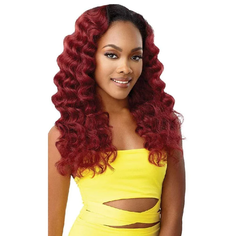 Outre Converti-Cap Synthetic Half Wig - Cascade Queen