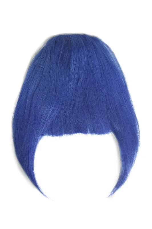 Blue Clip In Fringe