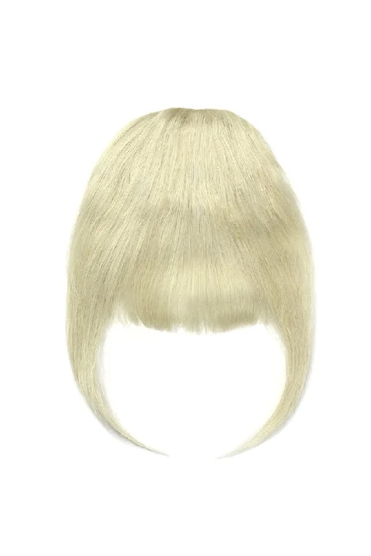 Ice Blonde Clip In Fringe