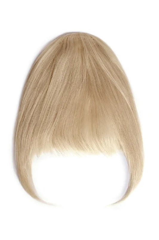 Light Ash Blonde Clip In Fringe (#22)