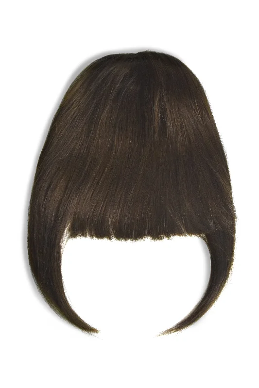 Medium Brown Clip In Fringe (#4)