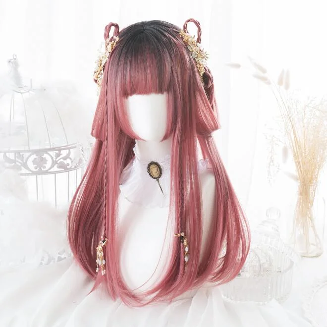 lolita cute long wig YV42995