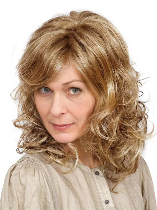 Mid-length Curly Synthetic Wigs By imwigs®